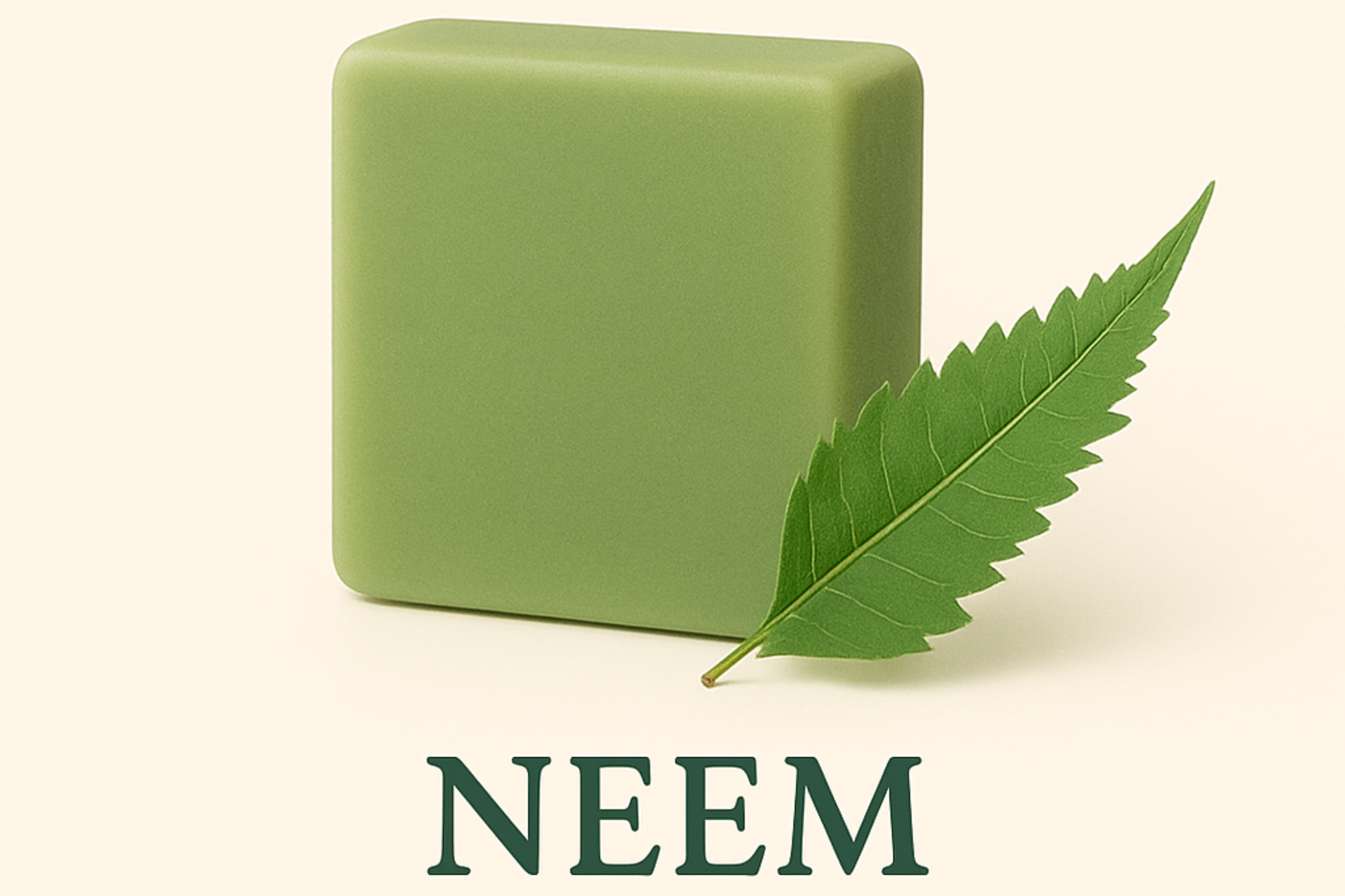 Neem Purifying Bar lifestyle shot
